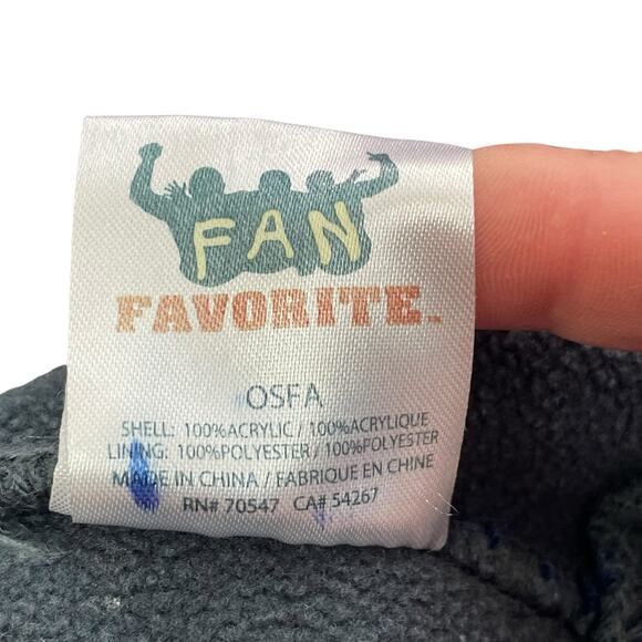 Boston Red Sox Fan Favorite Fleece Lined Knit Beanie Cap Hat MLB Blue OS Gift - Picture 7 of 10